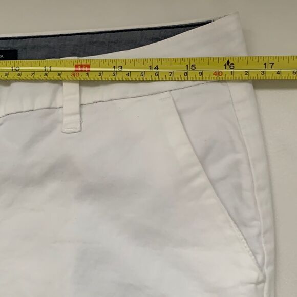 Tommy Hilfiger Stretch Slim Ankle White Pants Size 8 - Picture 3 of 12